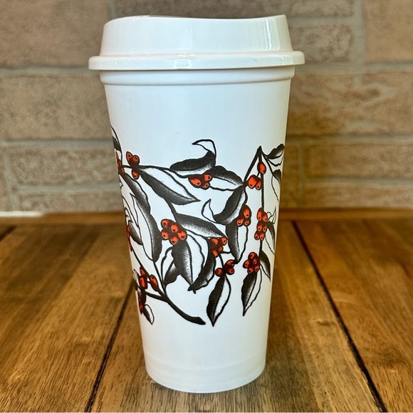 Starbucks 2019 Cherry Coffee Bean Tree Limited Edition Reusable Cup - Picture 2 of 10